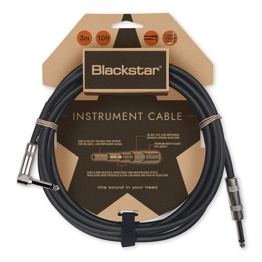 Blackstar Standard 3m Instrument Cable, Straight/Angled - Fair Deal Music