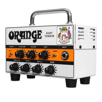 EMBARGO 29th July at noon ! Orange Baby Terror 20W Micro Amp Head - Fair Deal Music