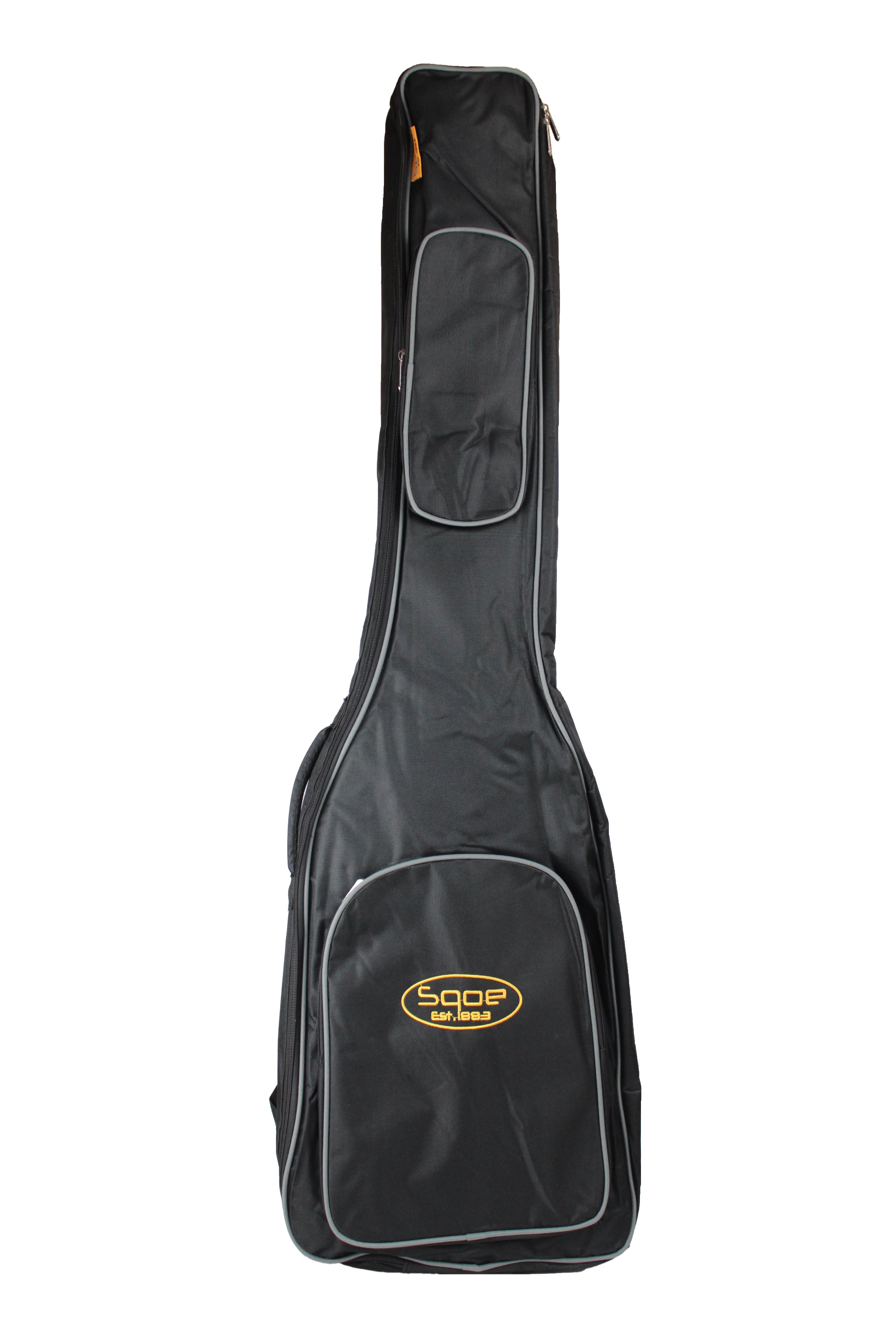 SQOE Padded Electric Bass Guitar Bag Black - Fair Deal Music