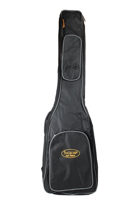 SQOE Padded Electric Bass Guitar Bag Black - Fair Deal Music