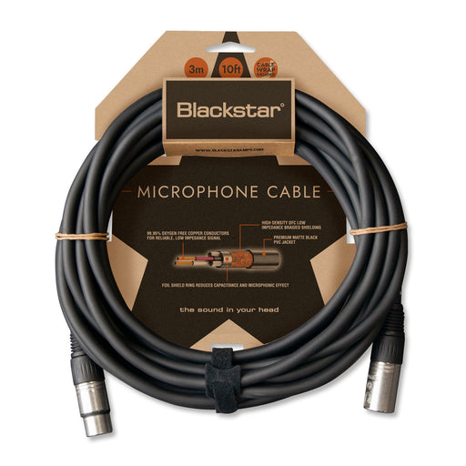 Blackstar XLR Microphone Cable F/M 3m - Fair Deal Music