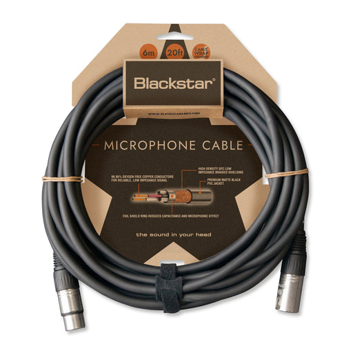 Blackstar XLR Microphone Cable F/M 6m - Fair Deal Music