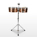 Natal 13" & 14" Bronze Timbales with Stand - Fair Deal Music