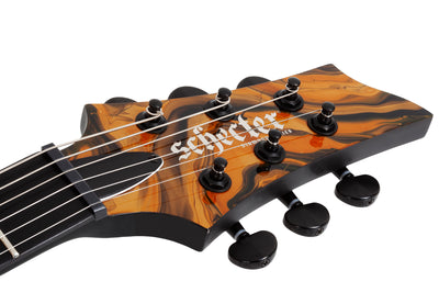 Schecter C-1 Hydro-Dip Golden Eclipse Electric Guitar