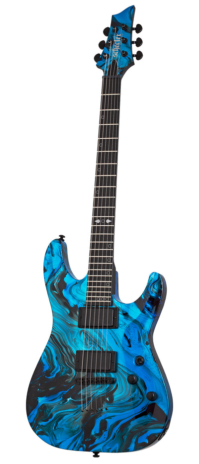 Schecter C-1 Hydro-Dip Midnight Tide Electric Guitar