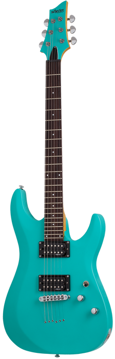 Schecter C-6 Deluxe Aqua - Fair Deal Music