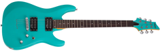 Schecter C-6 Deluxe Aqua - Fair Deal Music