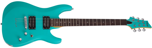 Schecter C-6 Deluxe Aqua - Fair Deal Music