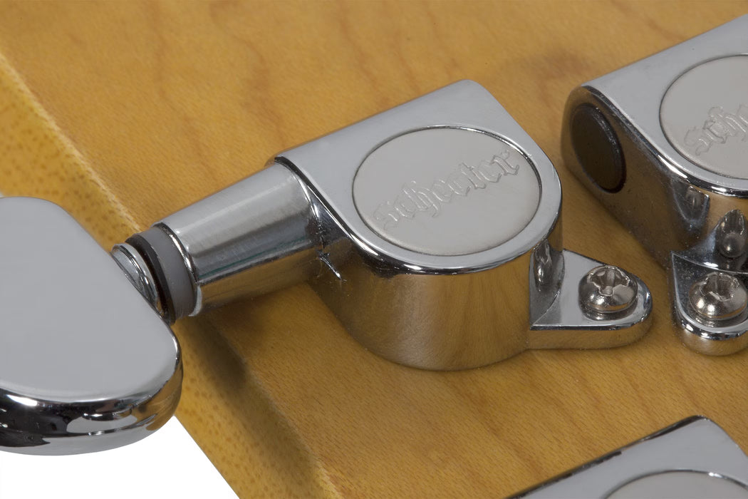 Schecter C-6 Deluxe Aqua - Fair Deal Music