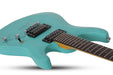 Schecter C-6 Deluxe Aqua - Fair Deal Music
