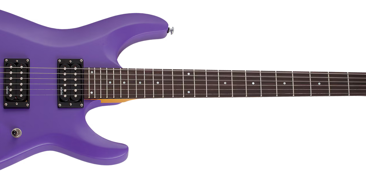 Schecter C-6 Deluxe Satin Purple — Fair Deal Music