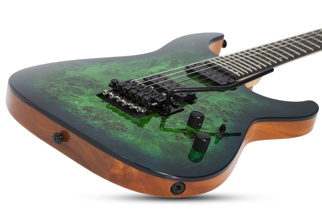 Schecter C-6 Pro FR Aqua Burst - Fair Deal Music