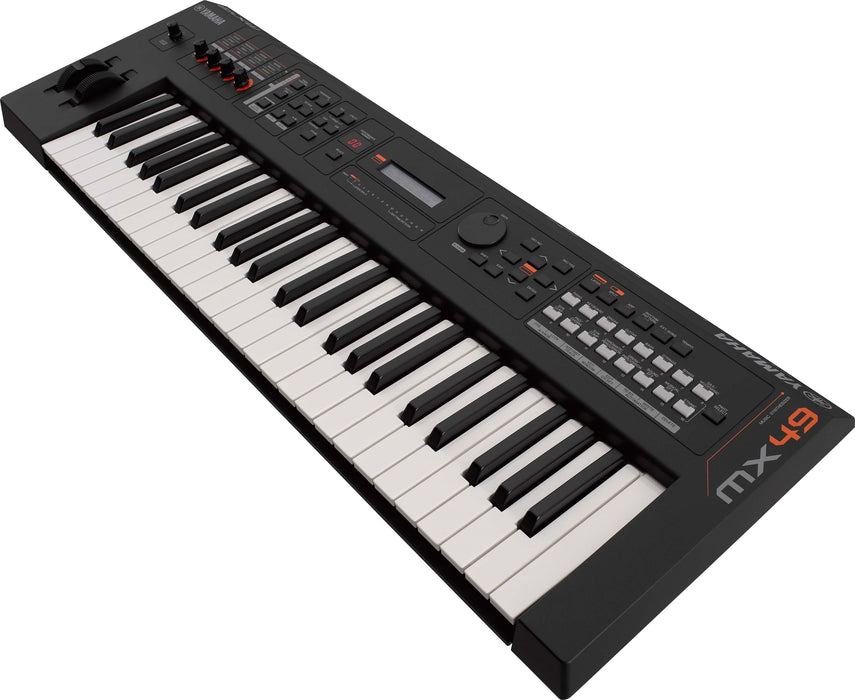 Yamaha MX49 MKII Synthesizer Keyboard 49 Keys - Black - Fair Deal Music