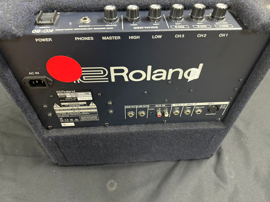 Roland KC-80 Keyboard Combo Amplifier - 50 Watts (USED) - Fair Deal Music