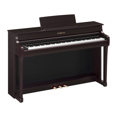 Yamaha CLP-835R Clavinova Digital Piano Dark Rosewood Bundle - Fair Deal Music