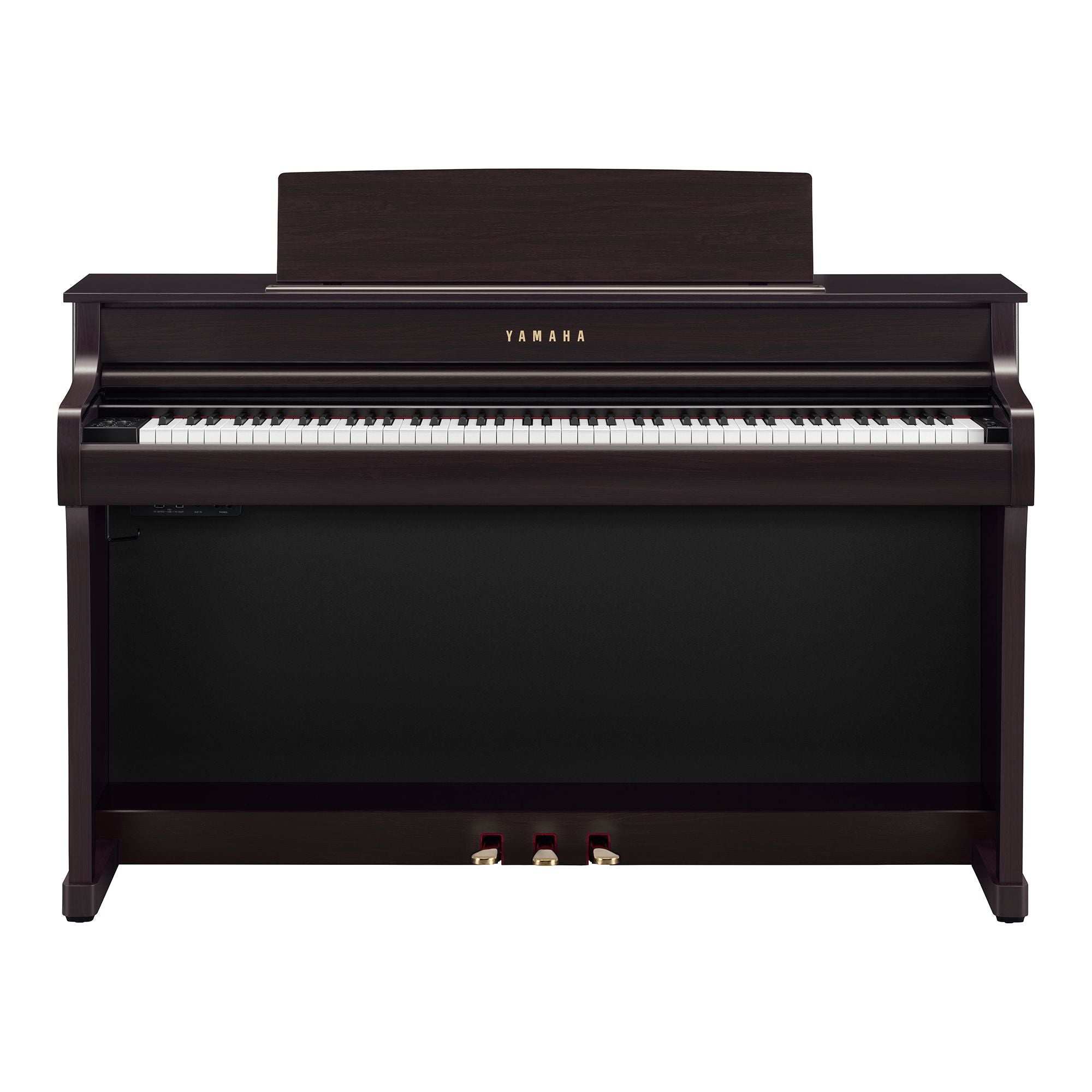Yamaha CLP-845R Clavinova Digital Piano Dark Rosewood Bundle - Fair Deal Music