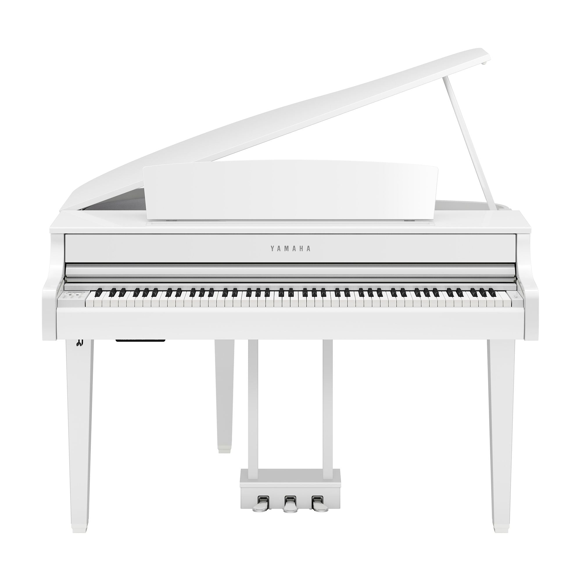 Yamaha CLP-865GPWH Clavinova Digital Grand Piano Polished White (Display Model) - Fair Deal Music