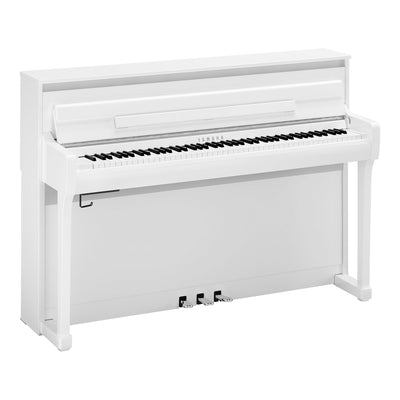 Yamaha CLP-885PWH Clavinova Digital Piano Polished White - Fair Deal Music