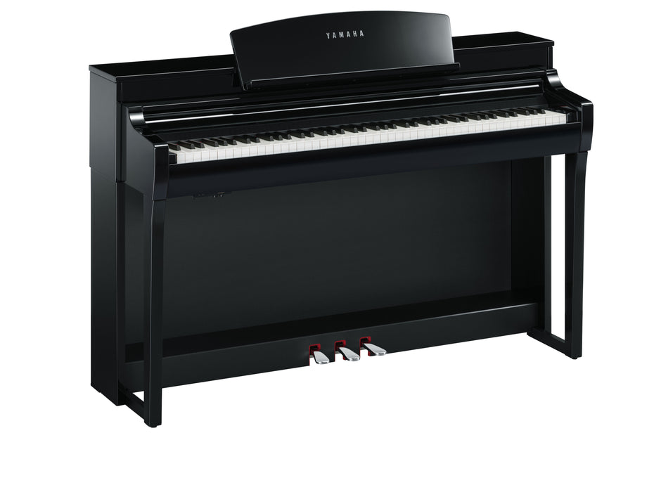 Yamaha CSP-255PE Clavinova Smart Piano Polished Ebony - Fair Deal Music