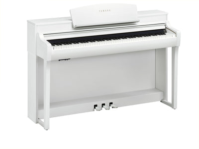 Yamaha CSP-255WH Clavinova Smart Piano White - Fair Deal Music