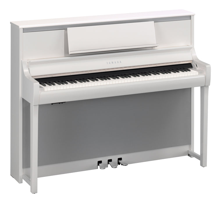 Yamaha CSP-295PWH Clavinova Smart Piano Polished White - Fair Deal Music