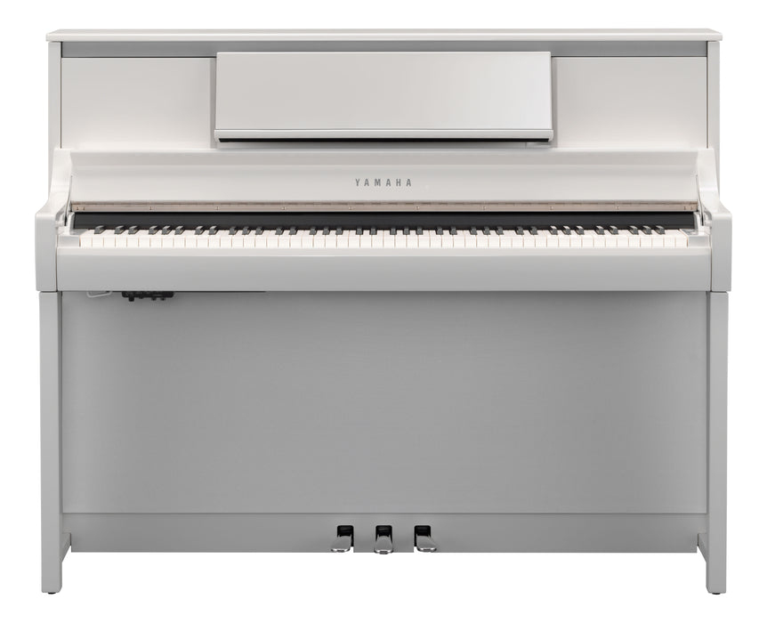 Yamaha CSP-295PWH Clavinova Smart Piano Polished White - Fair Deal Music