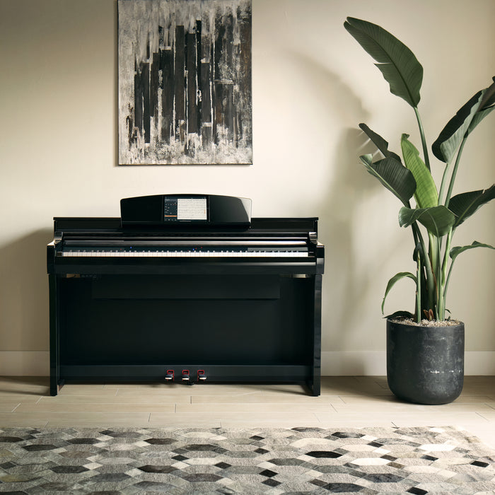 Yamaha CSP-275PE Clavinova Smart Piano Polished Ebony - Fair Deal Music