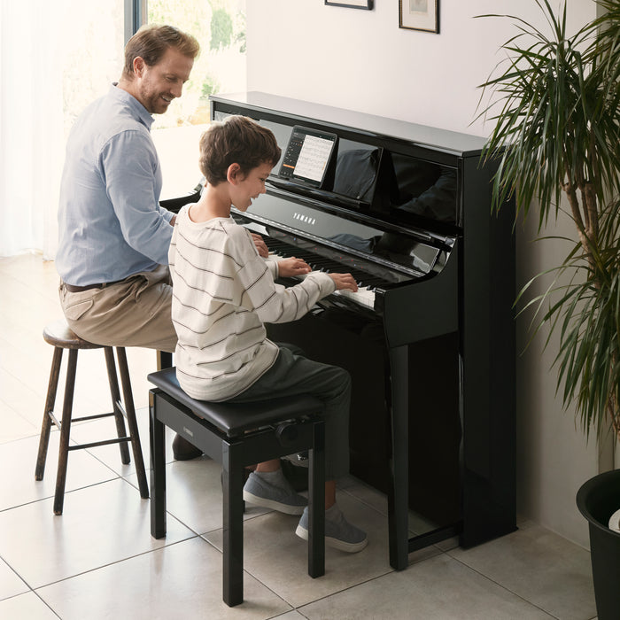 Yamaha CSP-295PE Clavinova Smart Piano Polished Ebony - Fair Deal Music