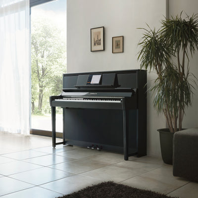 Yamaha CSP-295PE Clavinova Smart Piano Polished Ebony - Fair Deal Music