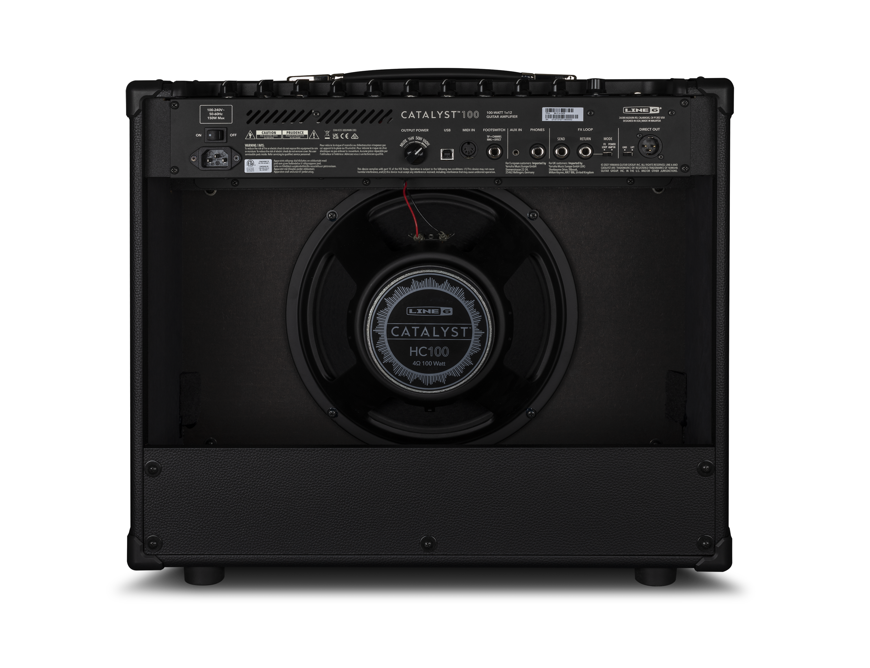 Line 6 CATALYST 100 Dual Channel Combo Amp [Open-Box] - Fair Deal Music