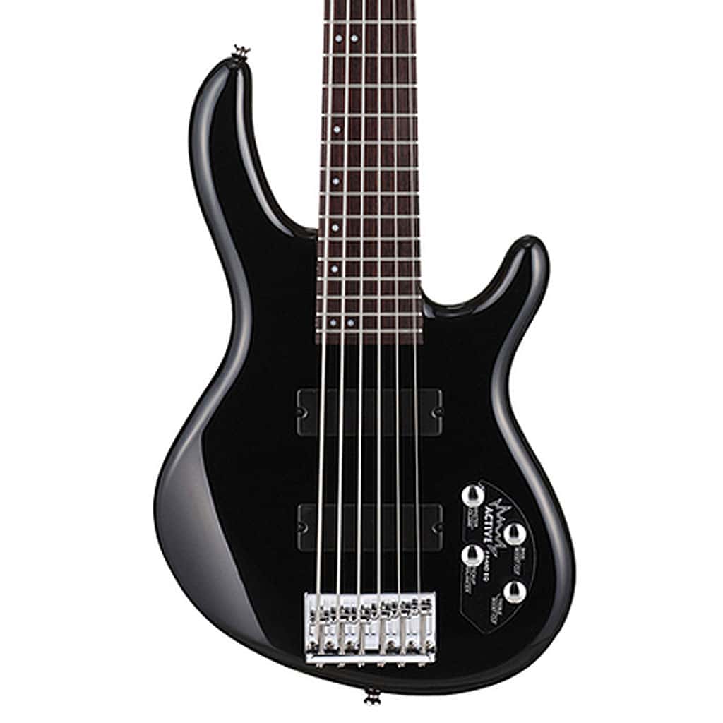Cort Action Bass VI Plus in Black Electric Bass Guitar - Fair Deal Music