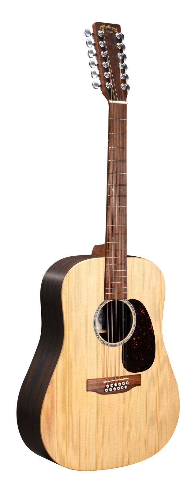 Martin X Series D-X2E Brazilian 12-String Dreadnought Electro Acoustic Guitar - Fair Deal Music