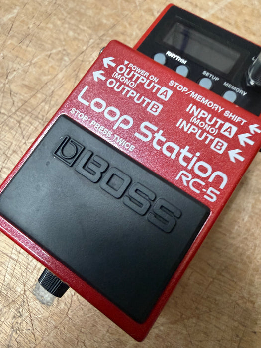 Boss RC-5 Loop Station Guitar Loop Pedal (Used)