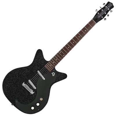 Danelectro Blackout '59M NOS+ Electric Guitar ~ Black Metalflake - Fair Deal Music