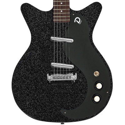 Danelectro Blackout '59M NOS+ Electric Guitar ~ Black Metalflake - Fair Deal Music