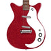 Danelectro '59M NOS Electric Guitar ~ Red Metal Flake - Fair Deal Music
