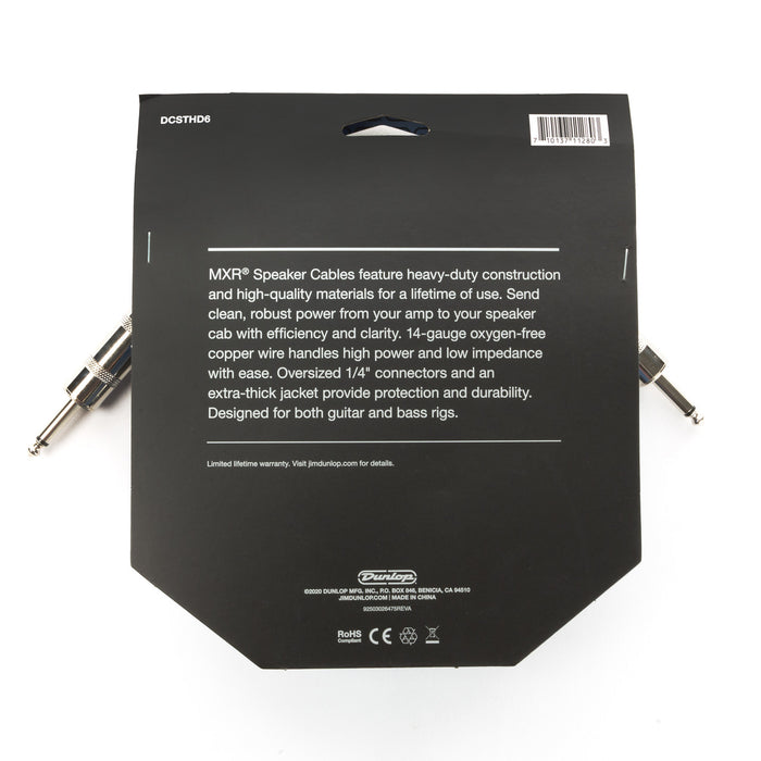 MXR DCSTHD6 HD TS Speaker Cable 6ft - Fair Deal Music