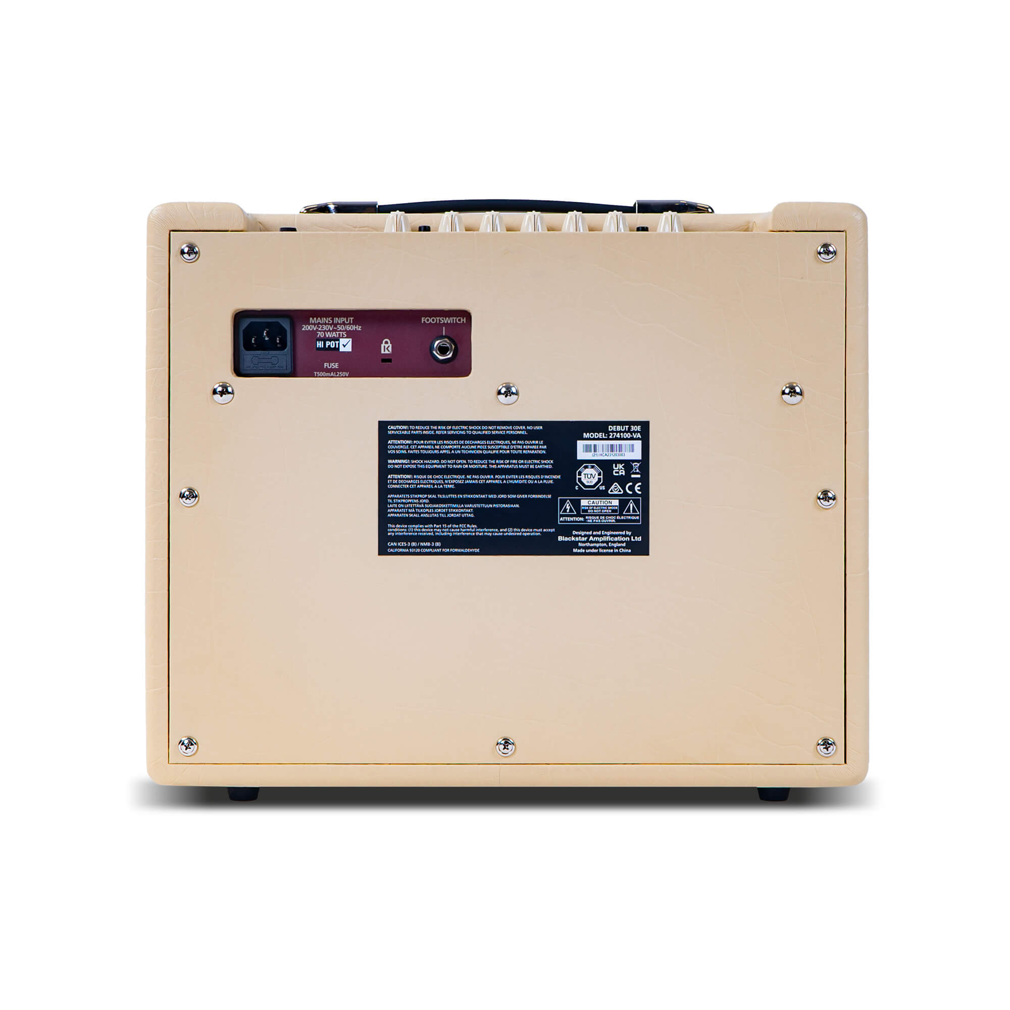 Blackstar Debut 30E in Cream, B-Stock - Fair Deal Music