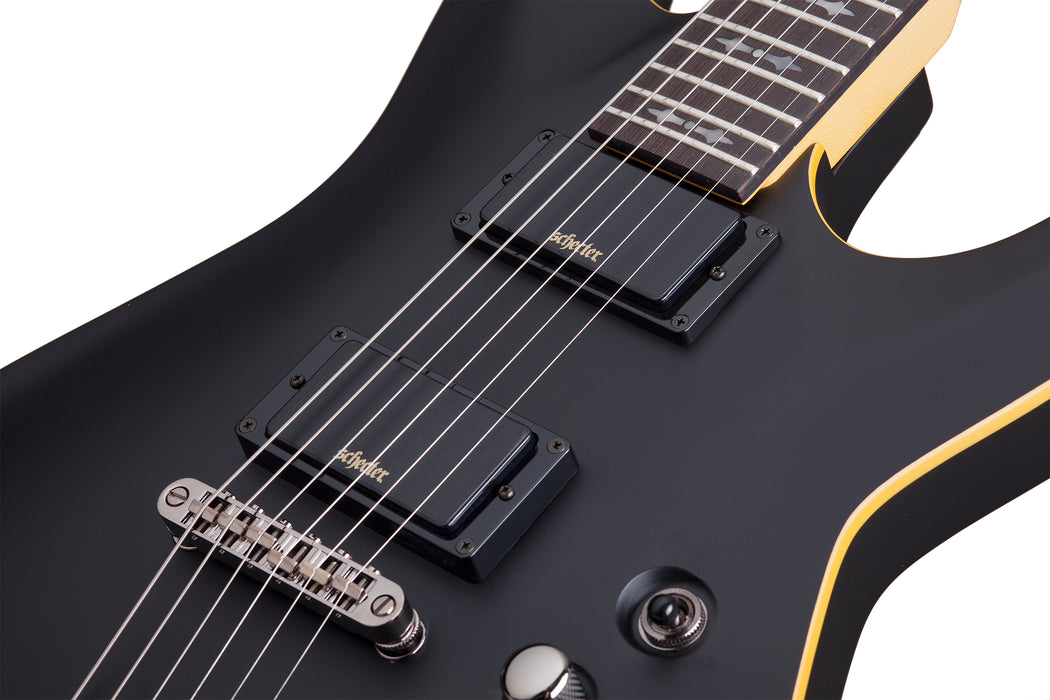 Schecter Demon 6 Aged Black Satin - Fair Deal Music