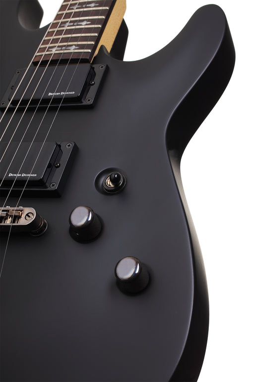 Schecter Demon-7 Aged Black Satin - Fair Deal Music
