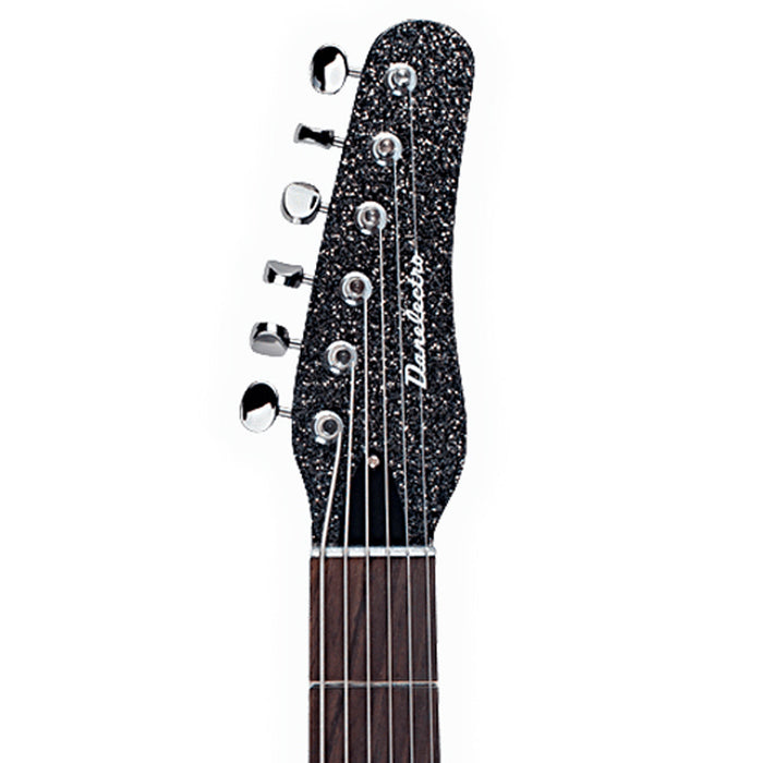 Danelectro '56 Baritone Electric Guitar ~ Black Sparkle - Fair Deal Music