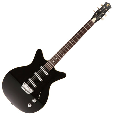 Danelectro Triple Divine Guitar ~ Black - Fair Deal Music