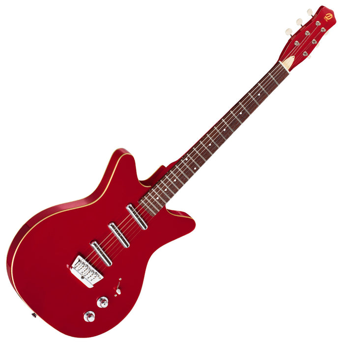 Danelectro Triple Divine Guitar ~ Red - Fair Deal Music