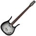 Danelectro Longhorn Baritone Electric Guitar ~ Blackburst - Fair Deal Music