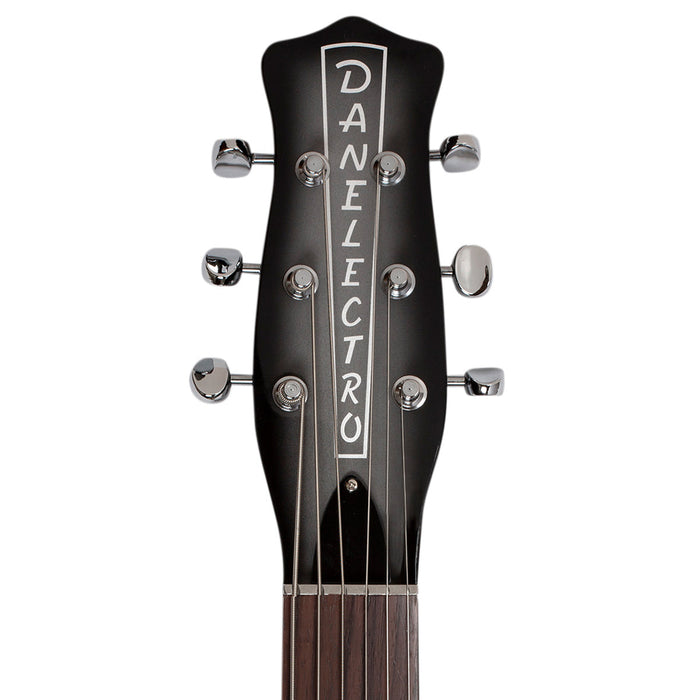 Danelectro Longhorn Baritone Electric Guitar ~ Blackburst - Fair Deal Music