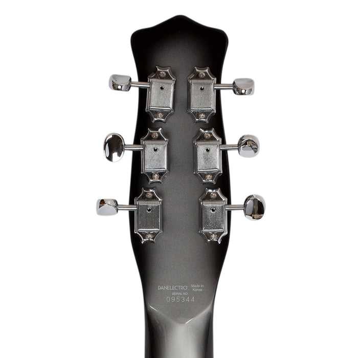 Danelectro Longhorn Baritone Electric Guitar ~ Blackburst - Fair Deal Music