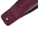 Levy's Larsen Deluxe Top Grain Leather w Garment Leather Back & Padding 3" - Burgundy Guitar Strap - Fair Deal Music