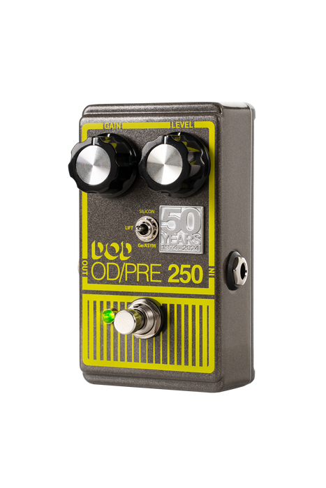 DOD Overdrive Preamp 250 X - 50th Anniversary Edition - Fair Deal Music