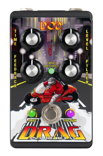 DOD Drag Analog Delay Guitar Pedal