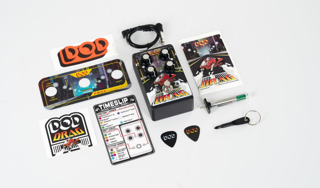 DOD Drag Analog Delay Guitar Pedal